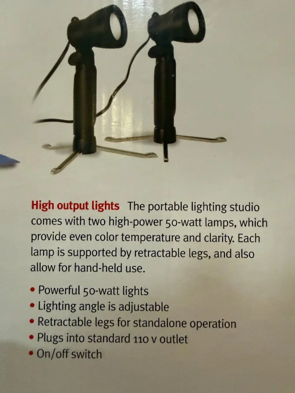 SunPak eBox Portable Photo Studio - NEW